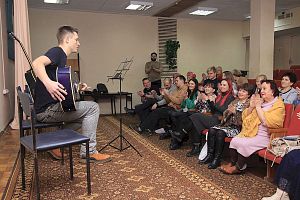 Совместный с ветеранами творческий вечер «Связь поколений»